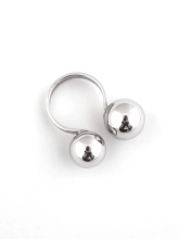 Каблучка срібна Дві Сфери Youko