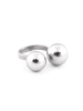 Каблучка срібна Дві Сфери Youko