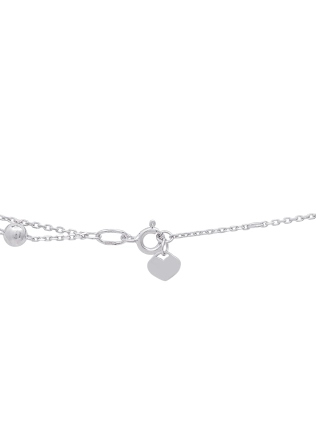 Браслет серебряный Шарики Youko Двойной 2