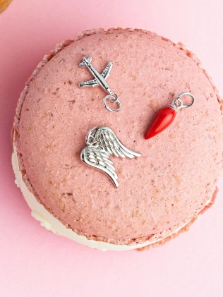 Кулон срібний Літак Youko конструктор 2