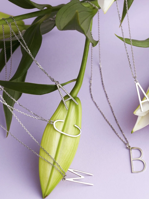 Підвіска срібна Буква В Youko