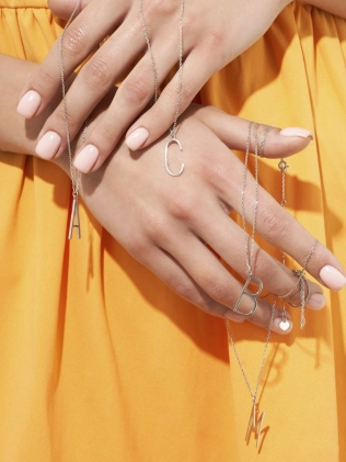 Підвіска срібна Літера В Youko 2