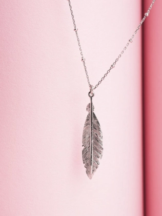 Підвіска срібна Перо Youko 2