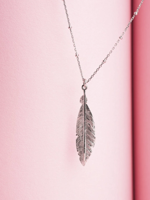 Подвеска серебряная Перо Youko