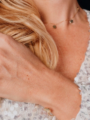 Підвіска срібна 5 Монеток Youko підвісні 7 мм жовта позолота 2