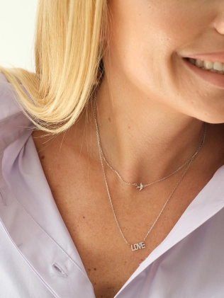 Подвеска серебряная Ласточка Youko 2