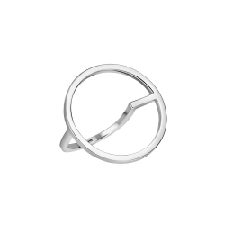Кольцо серебряное Пряжка Youko