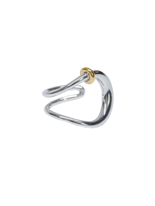 Каблучка cрібна Кобра Youko 2