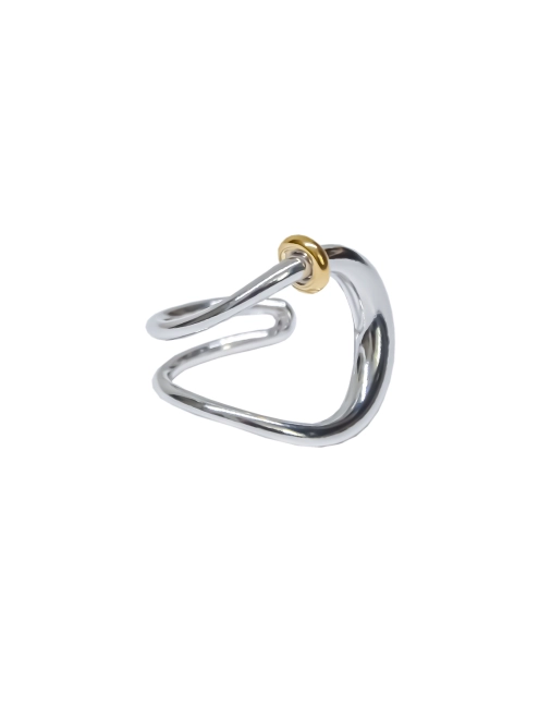 Кольцо серебряное Кобра Youko