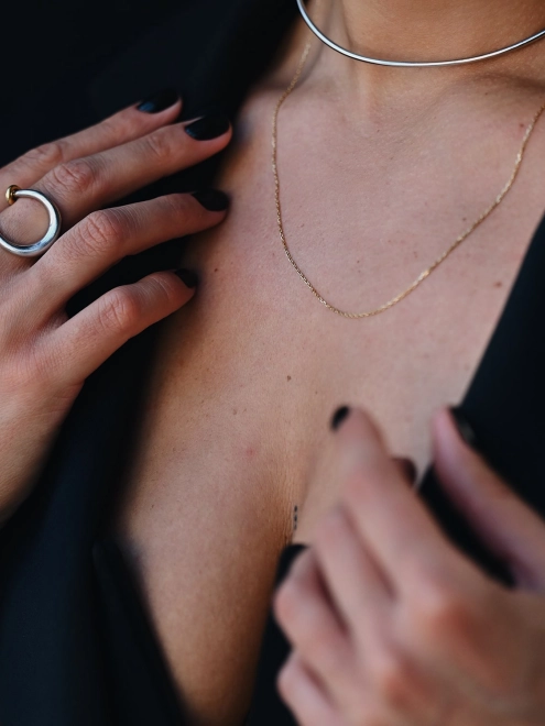 Кольцо серебряное Кобра Youko