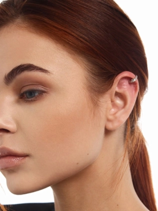 Серьги серебряные Каффа Змея Youko 2