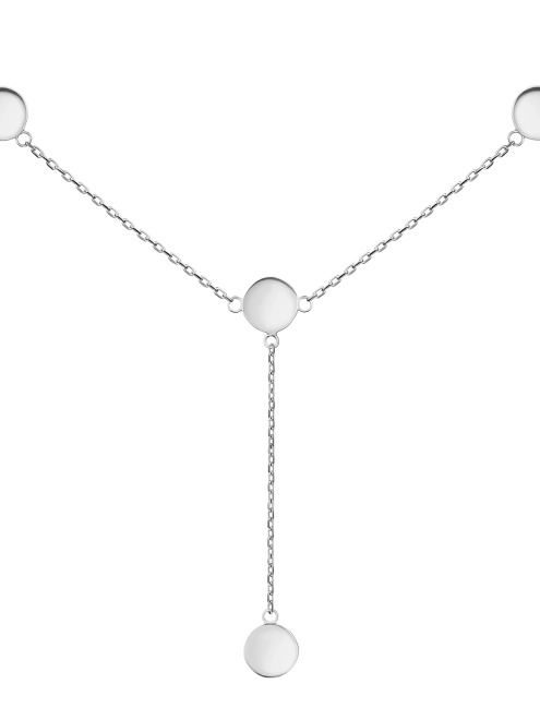 Подвеска серебряная Сотуар Двойной Монеты 5 мм Youko