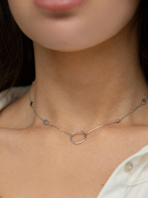 Подвеска серебряная Монеты с Кругом Youko - купить в интернет-магазине Youko – цена в Украине, отзывы, фото