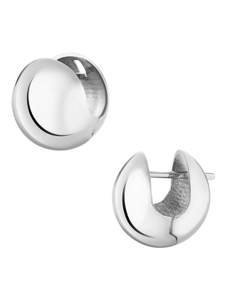 Сережки срібні Сфери дві половинки маленькі Youko 2