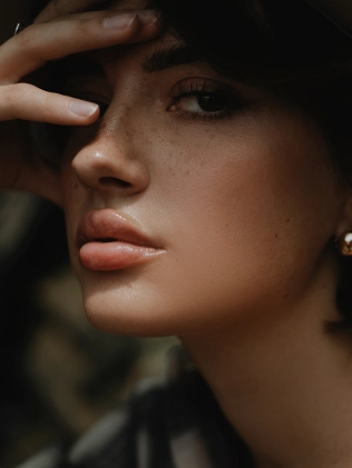 Сережки срібні Сфери дві половинки маленькі позолота 2