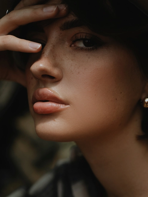 Сережки срібні Сфери дві половинки маленькі позолота