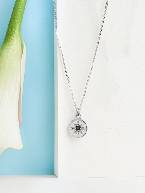 Подвеска серебряная Роза Ветров Youko - купить в интернет-магазине Youko – цена в Украине, отзывы, фото