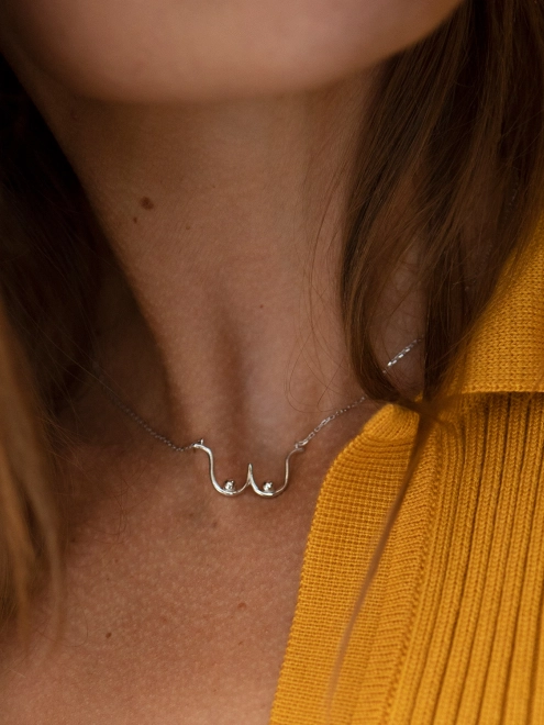 Підвіска срібна Бюст Youko