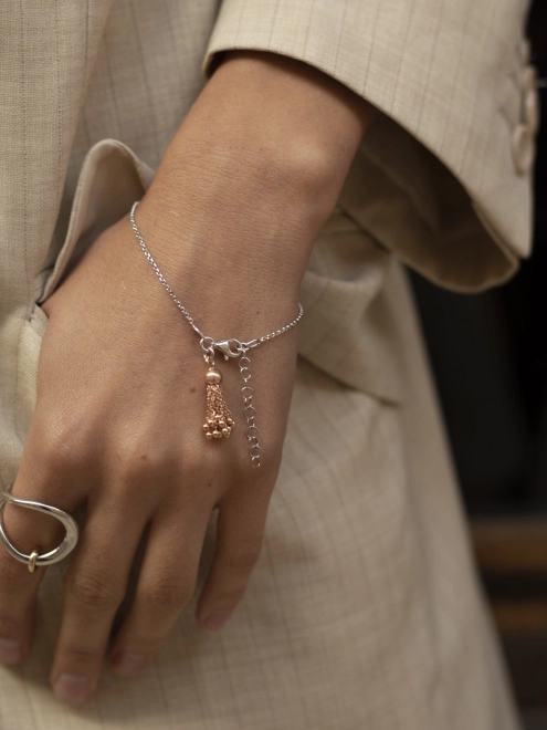 Каблучка cрібна Кобра Youko