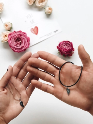 Кулон срібний Серце на розлом Youko 2