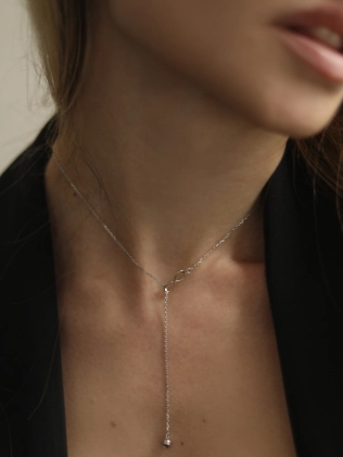 Підвіска срібна Нескінченність з Кулею Youko 2