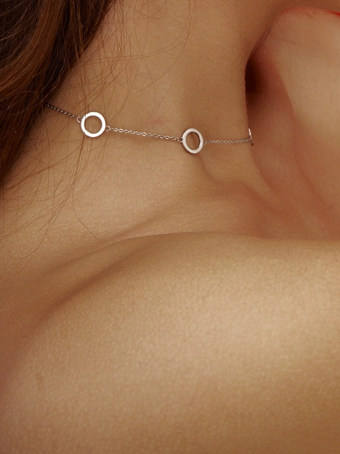 Підвіска срібна Вісім кіл 7 мм Youko