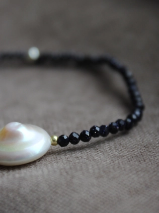 Браслет Авантюрін з перлами Youko 2