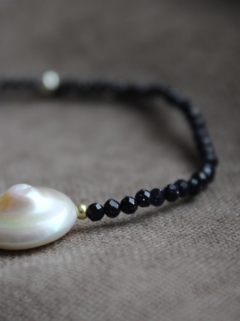 Браслет Авантюрин с жемчугом Youko