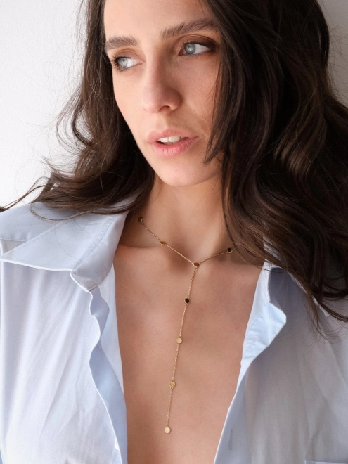 Підвіска срібна Сотуар Монети Youko жовта позолота