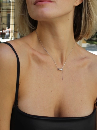 Підвіска срібна Бочонок Сяючий З Крапками Youko - купити в інтернет-магазині Youko (Юко) – ціна в Україні, відгуки, фото 2