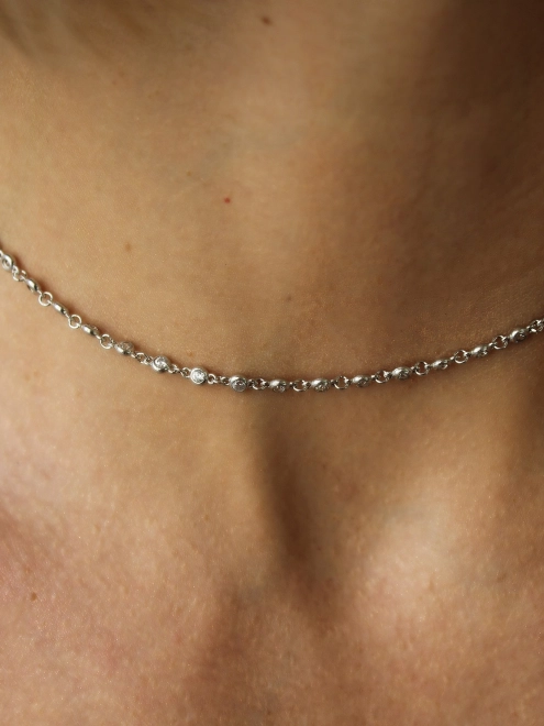 Подвеска серебряная Каст Круглый Впаянный Youko