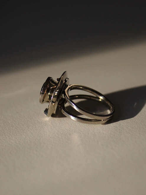 Каблучка срібна Чаювання Youko