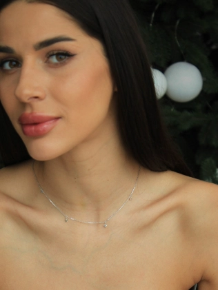 Подвеска серебряная Звезды Youko подвесные 2