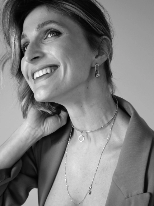 Подвеска серебряная Бангл Простой Youko