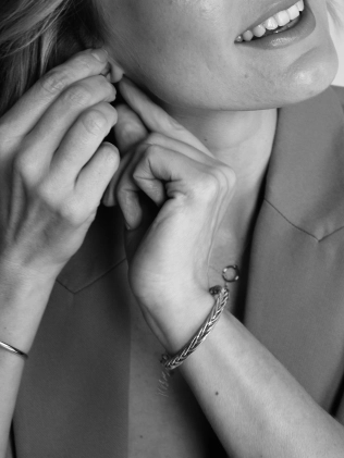 Браслет Косичка жовта позолота Youko 2