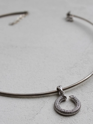 Подвеска серебряная Бангл Простой Youko 2
