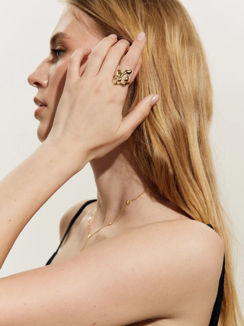 Підвіска срібна Сотуар Монети Youko жовта позолота