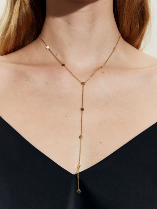 Підвіска срібна Сотуар Монети Youko жовта позолота 2