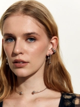 Серьги Каффа обруч Youko