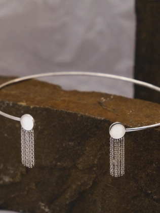 Підвіска срібна Бангл Монети з ланцюгами Youko 2