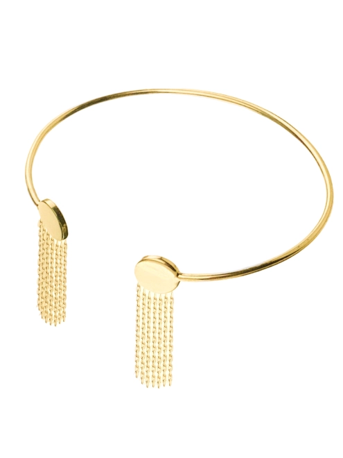 Підвіска срібна Бангл Монети з ланцюгами в позолоті Youko