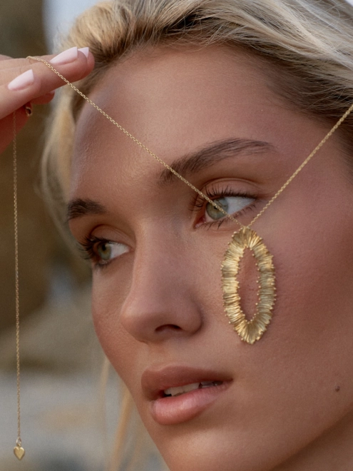 Підвіска Лоно жовта позолота Youko