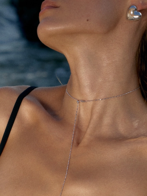 Підвіска срібна Сотуар Серце З Зернятком Youko - купити в інтернет-магазині Youko (Юко) – ціни, відгуки, фото