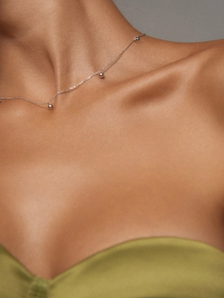 Підвіска срібна 5 Зерняток 4,5 мм Youko 2