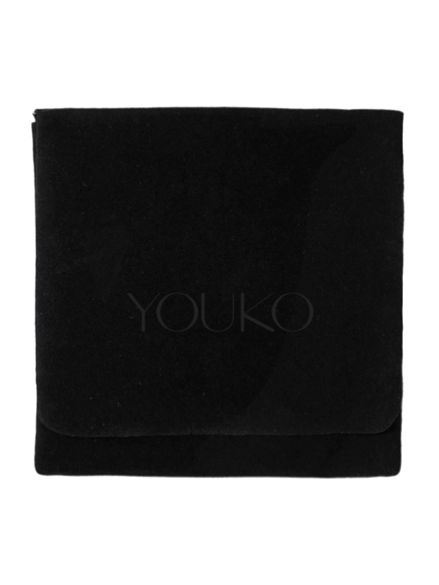 Кольцо Сердце с двумя шариками Youko