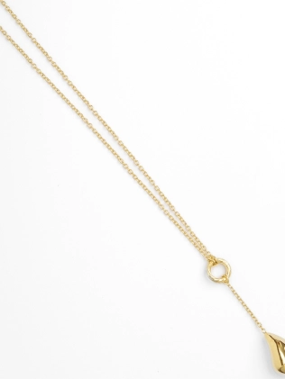 Підвіска Круг з Краплею жовта позолота Youko 2