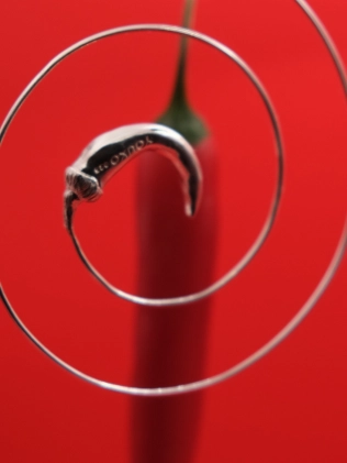 Сережки Перчик спіраль Youko 2