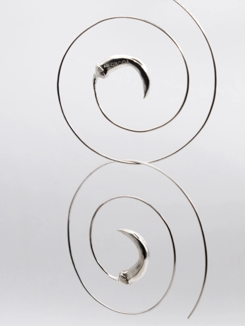 Сережки Перчик спіраль Youko