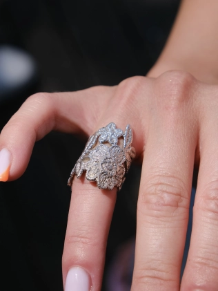 Каблучка велика Квіти Youko 2