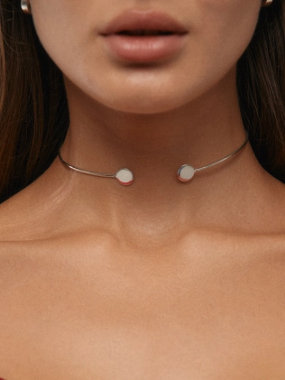 Набір 4 Бангл Монети в сріблі Youko 2